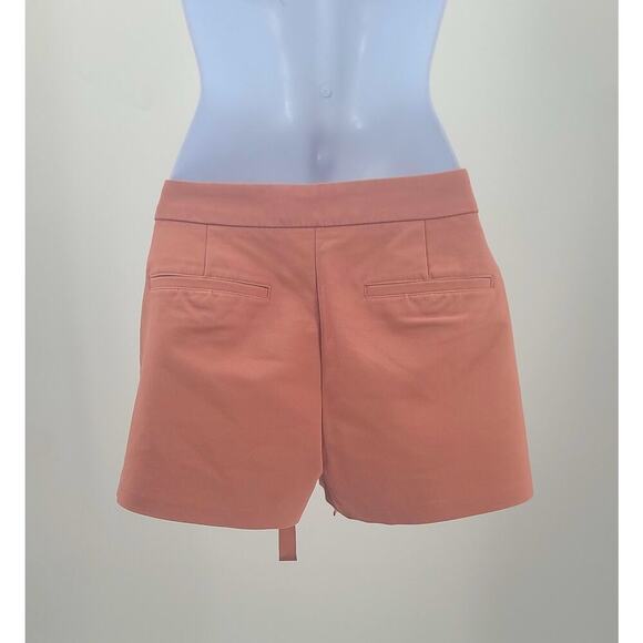 Express Corset style lace up Y2K vibes women's shorts rose pink Mid rise Size 8 - Picture 2 of 9